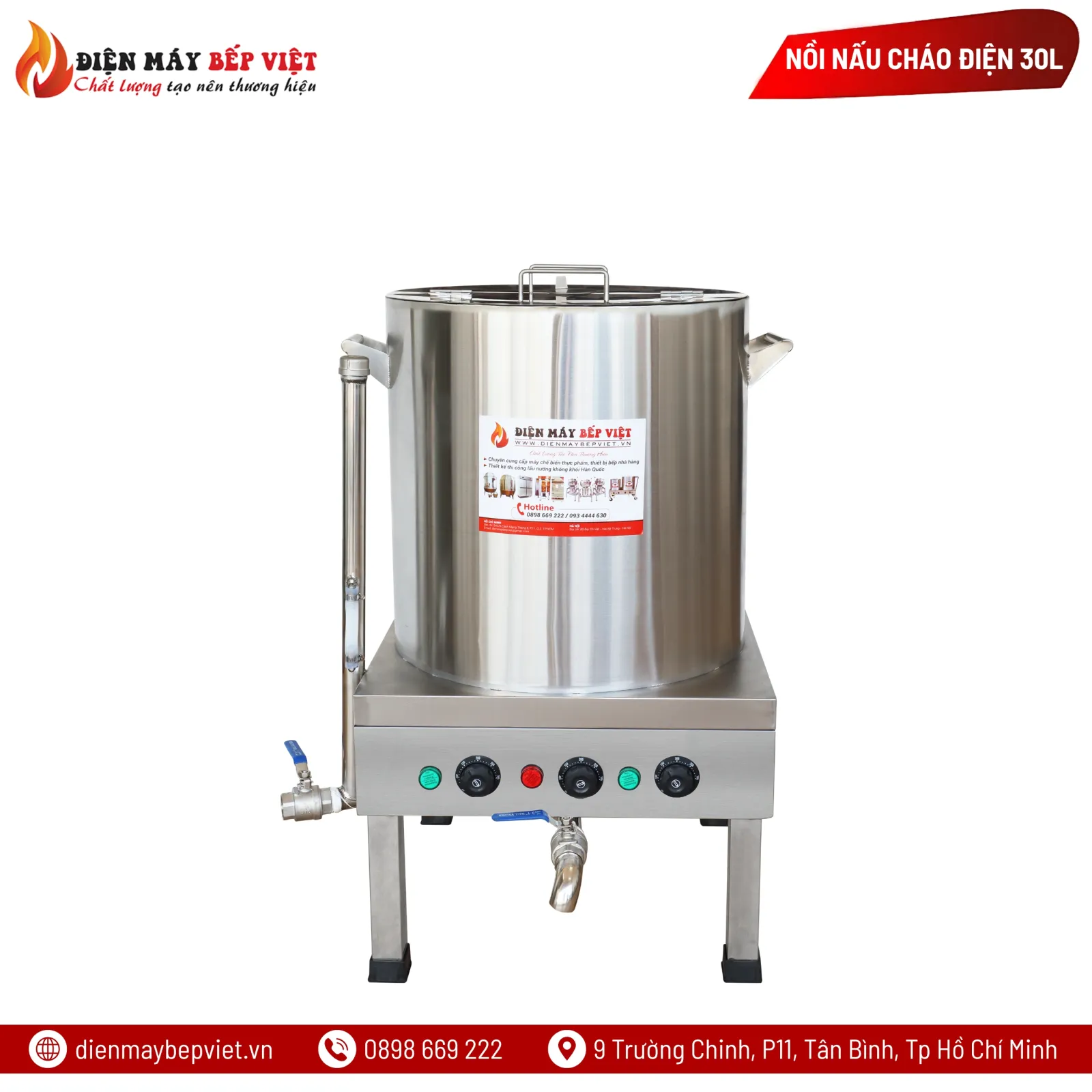 Nồi Nấu Cháo 30L
