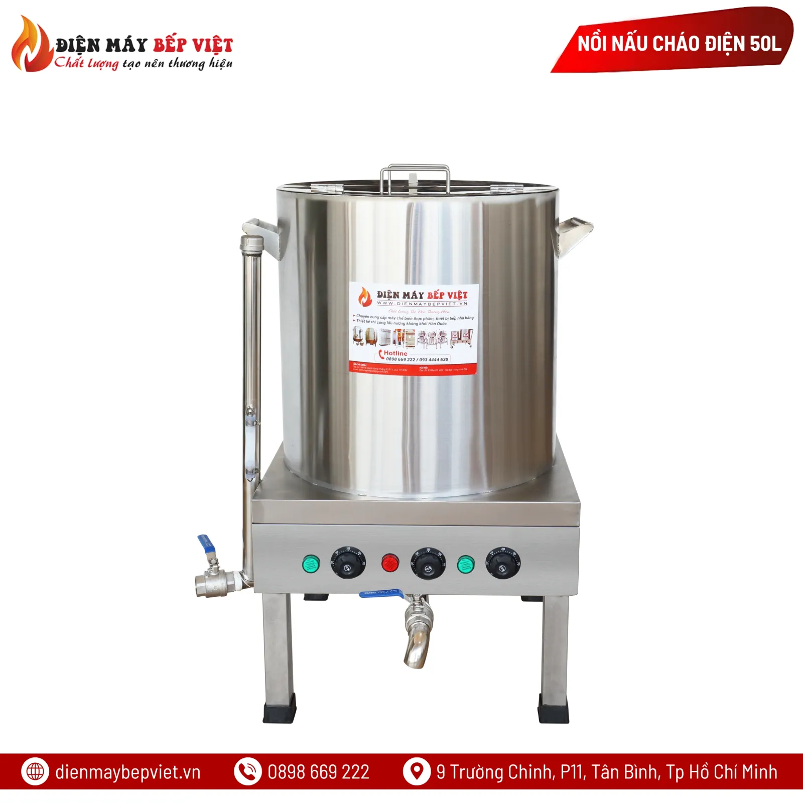 Nồi Nấu Cháo 50L