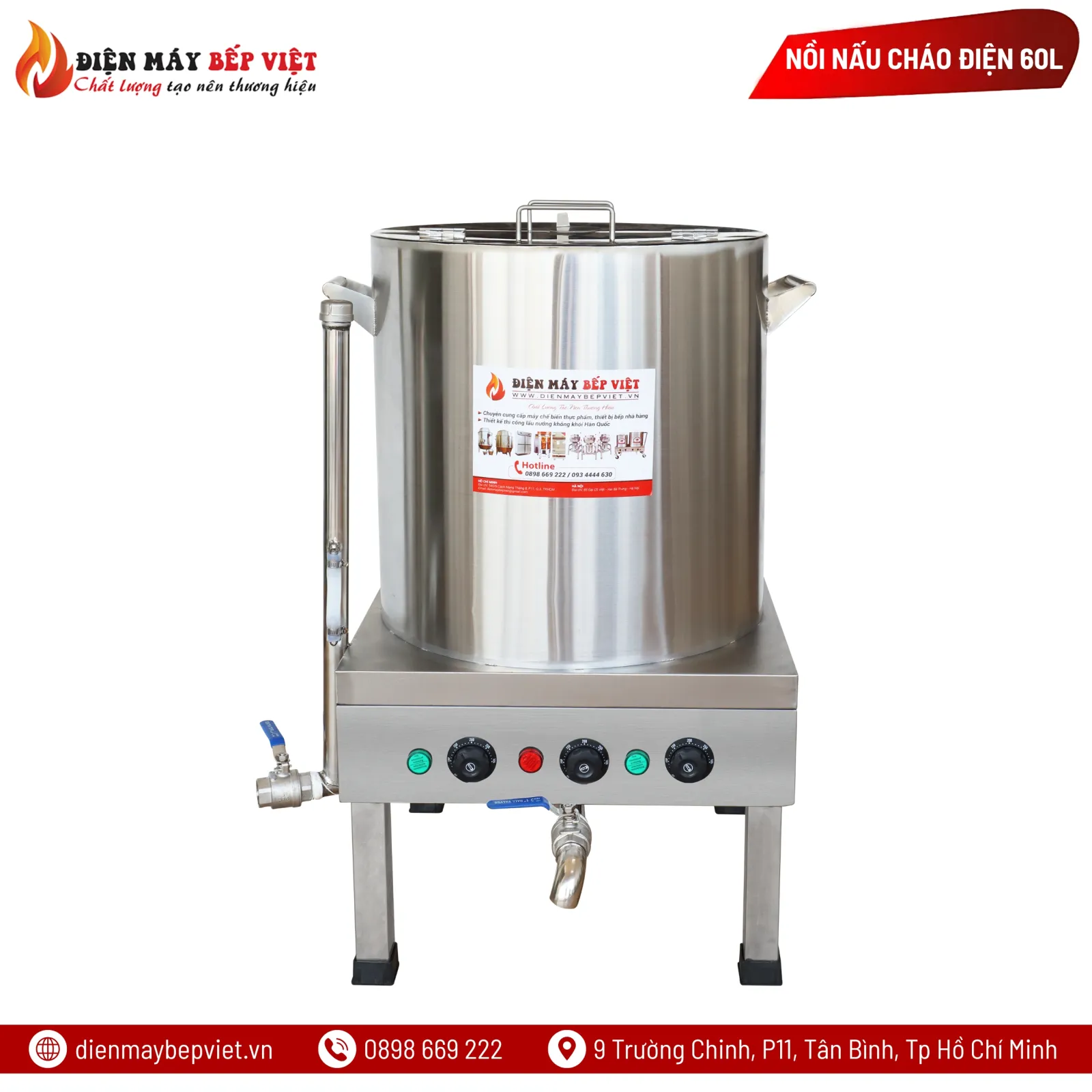 Nồi Nấu Cháo 60L