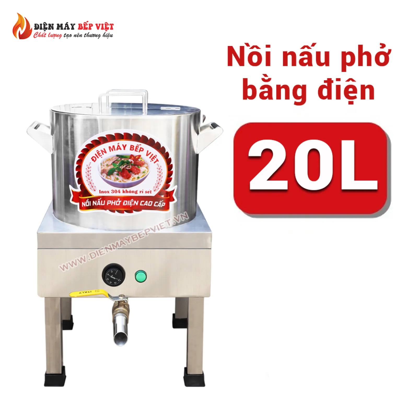Nồi Phở Bằng Điện 20L
