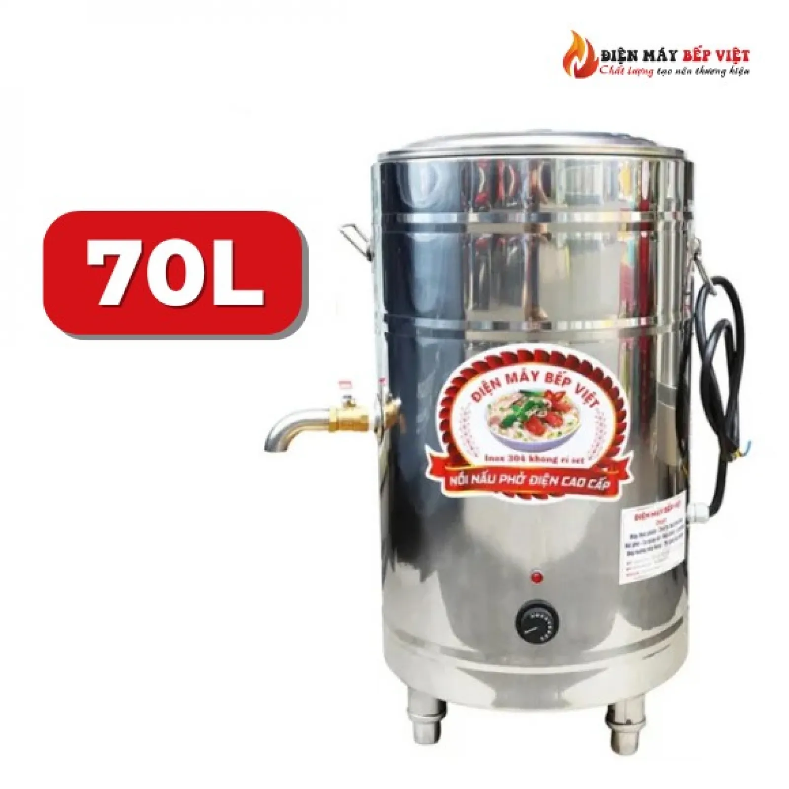 Nồi Phở Mâm Nhiệt 70L