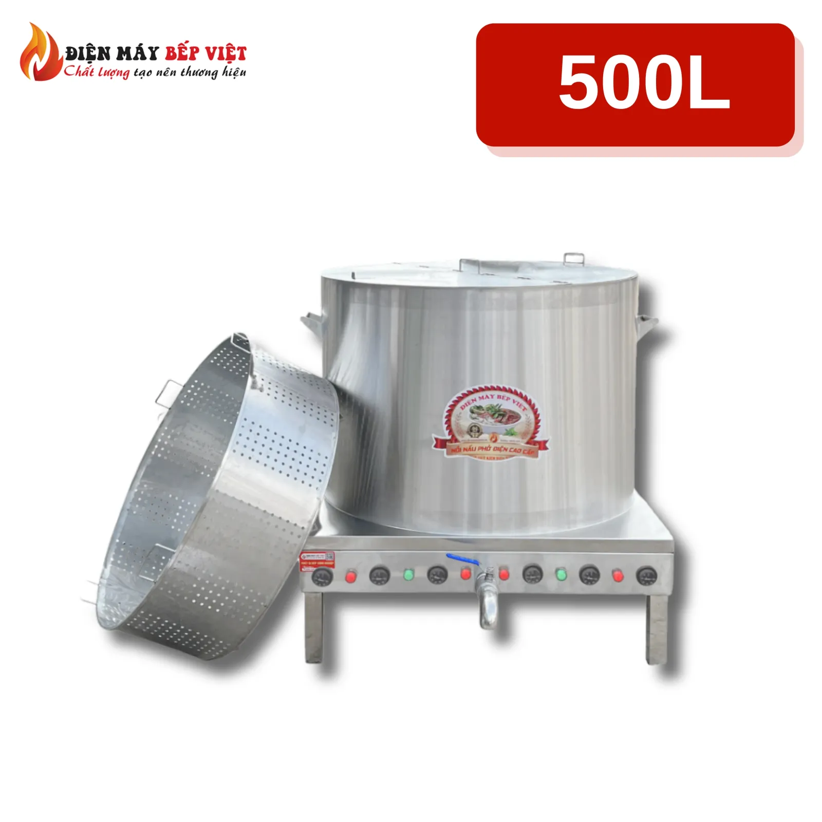 Nồi Nấu Phở Thanh Nhiệt 500L
