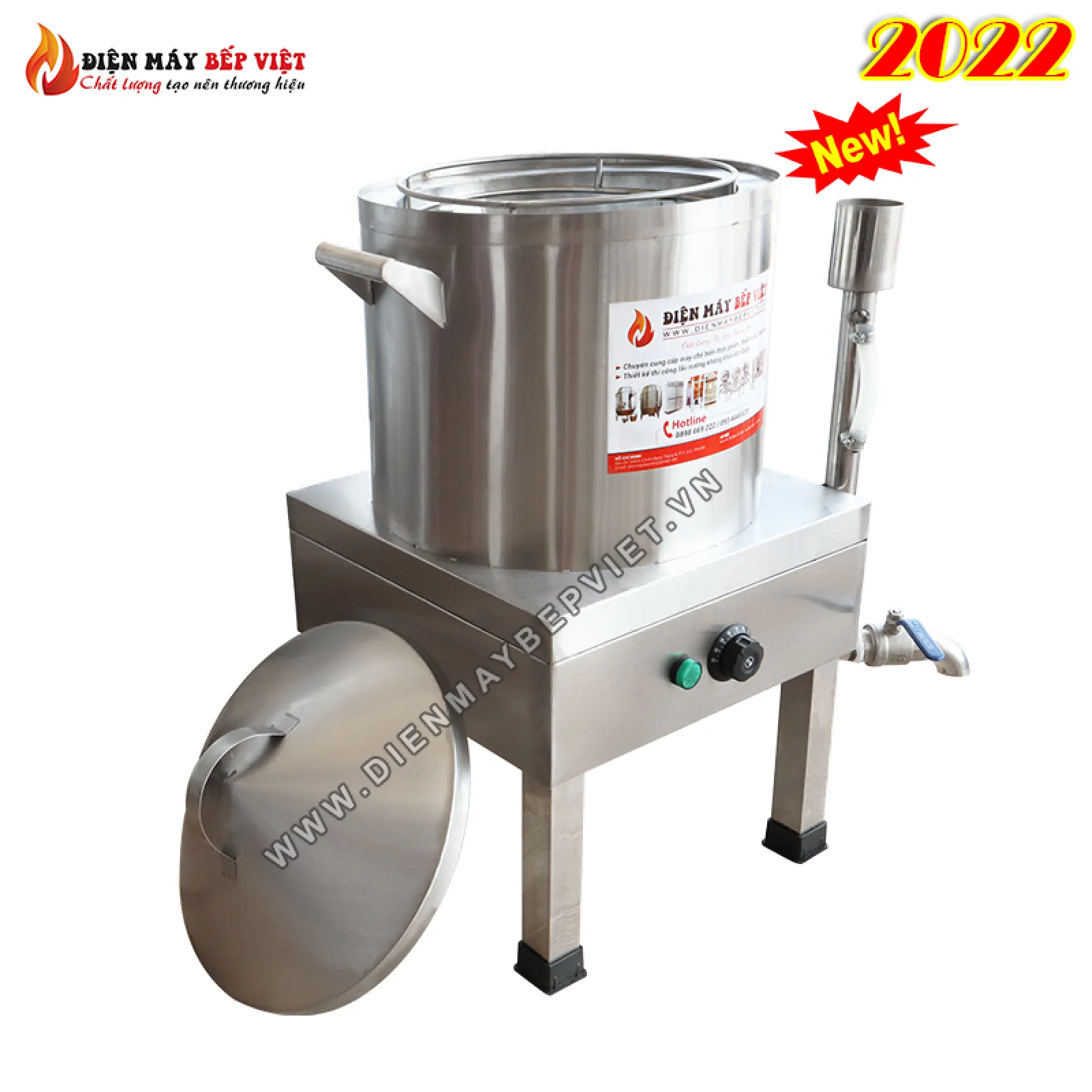 Nồi Tráng Bánh Cuốn Sử Dụng Điện