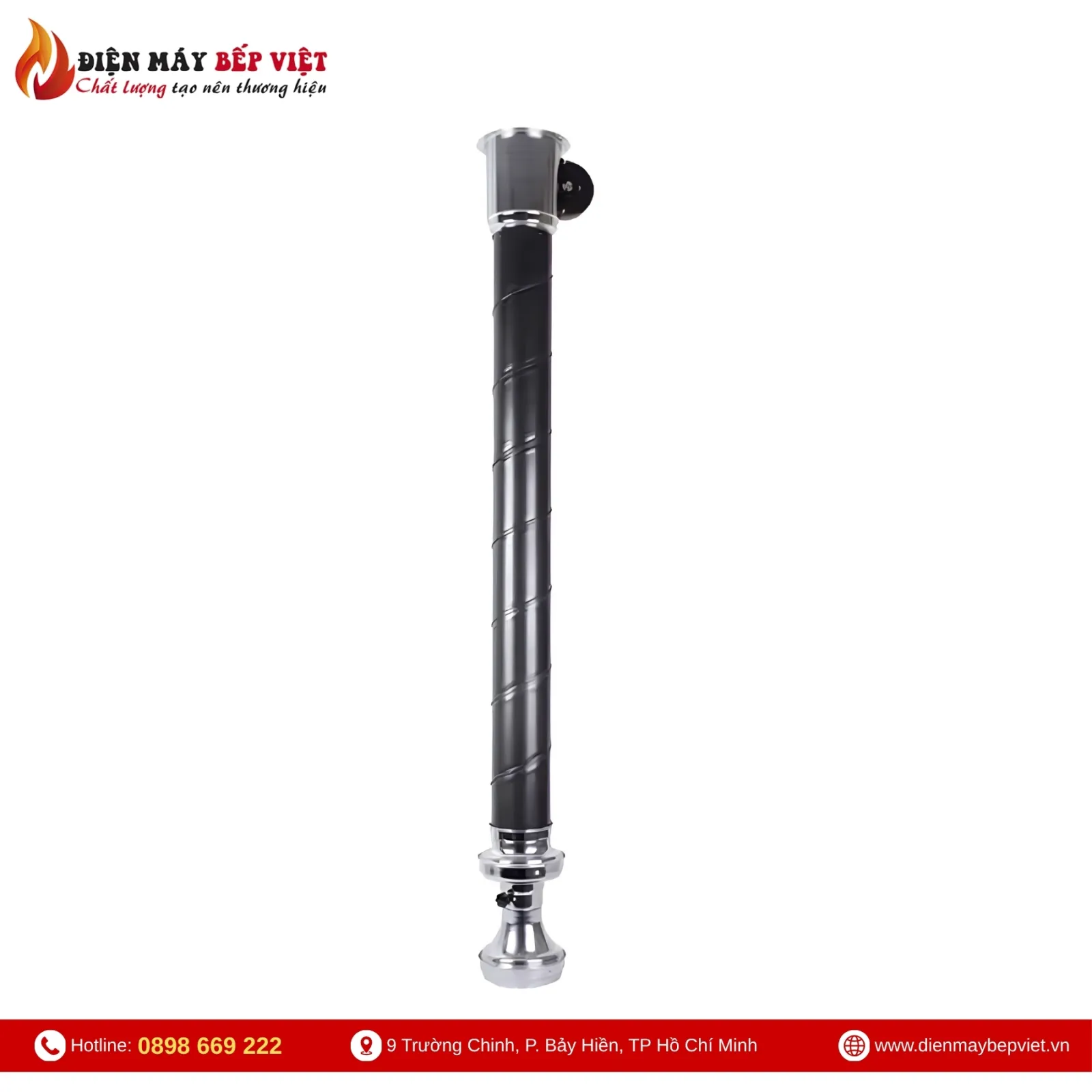 Ống Hút Khói Cứng Màu Đen