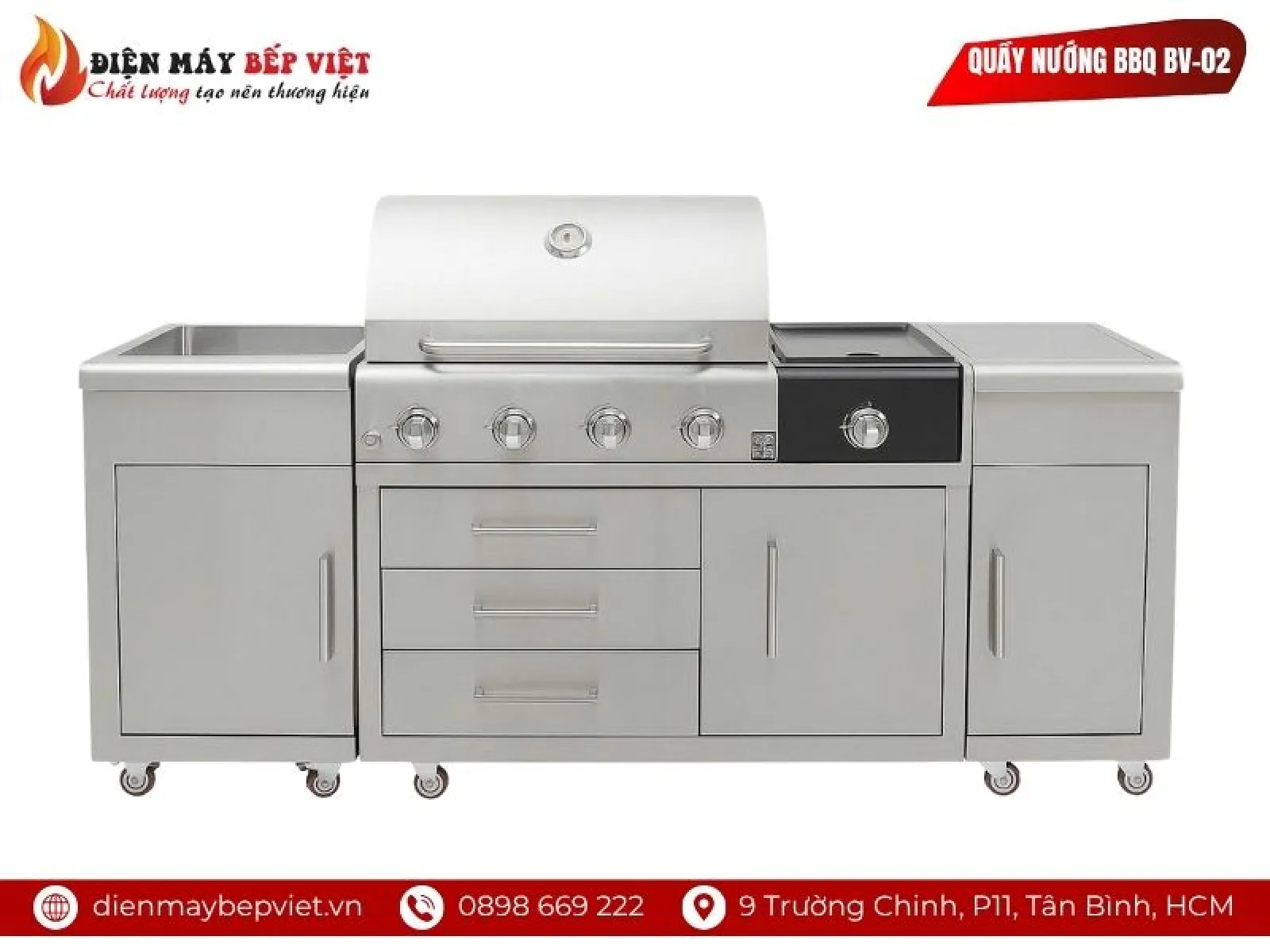 Quầy Nướng BBQ BV-02