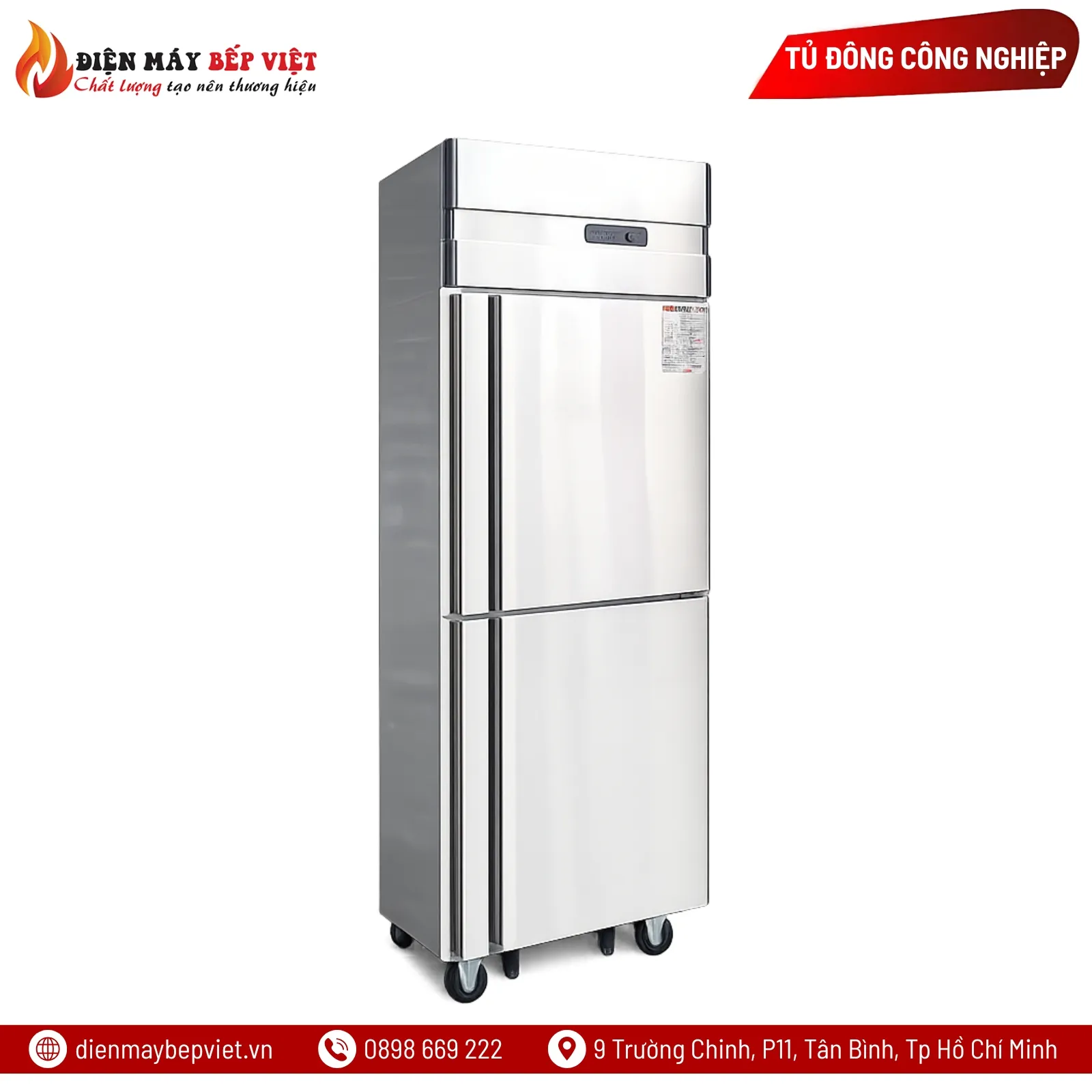 Tủ Đông 2 Cánh Coil Kistem KIS-XD25F