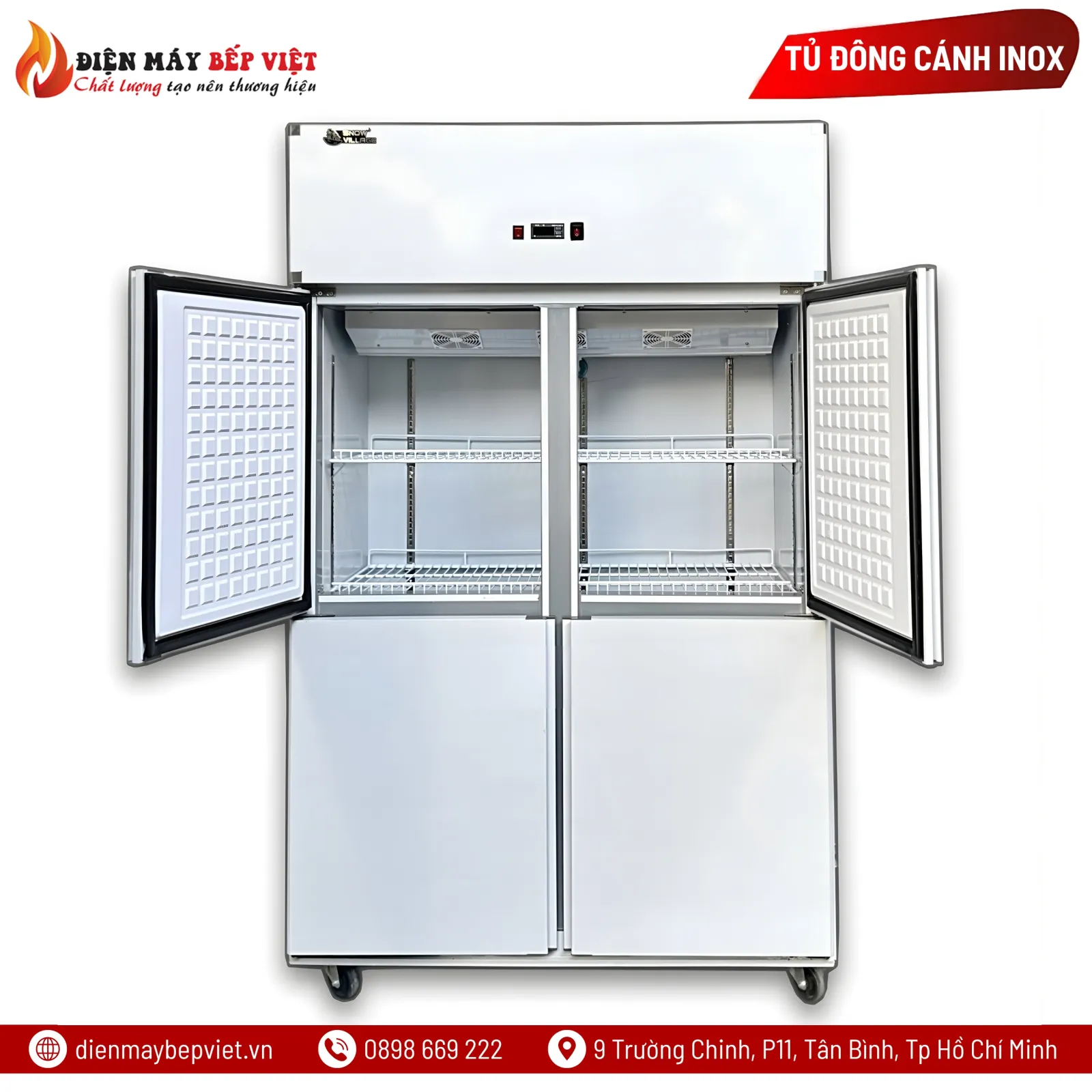 Tủ Đông 4 Cánh 2 Chế Độ SLLDZ4-820LD