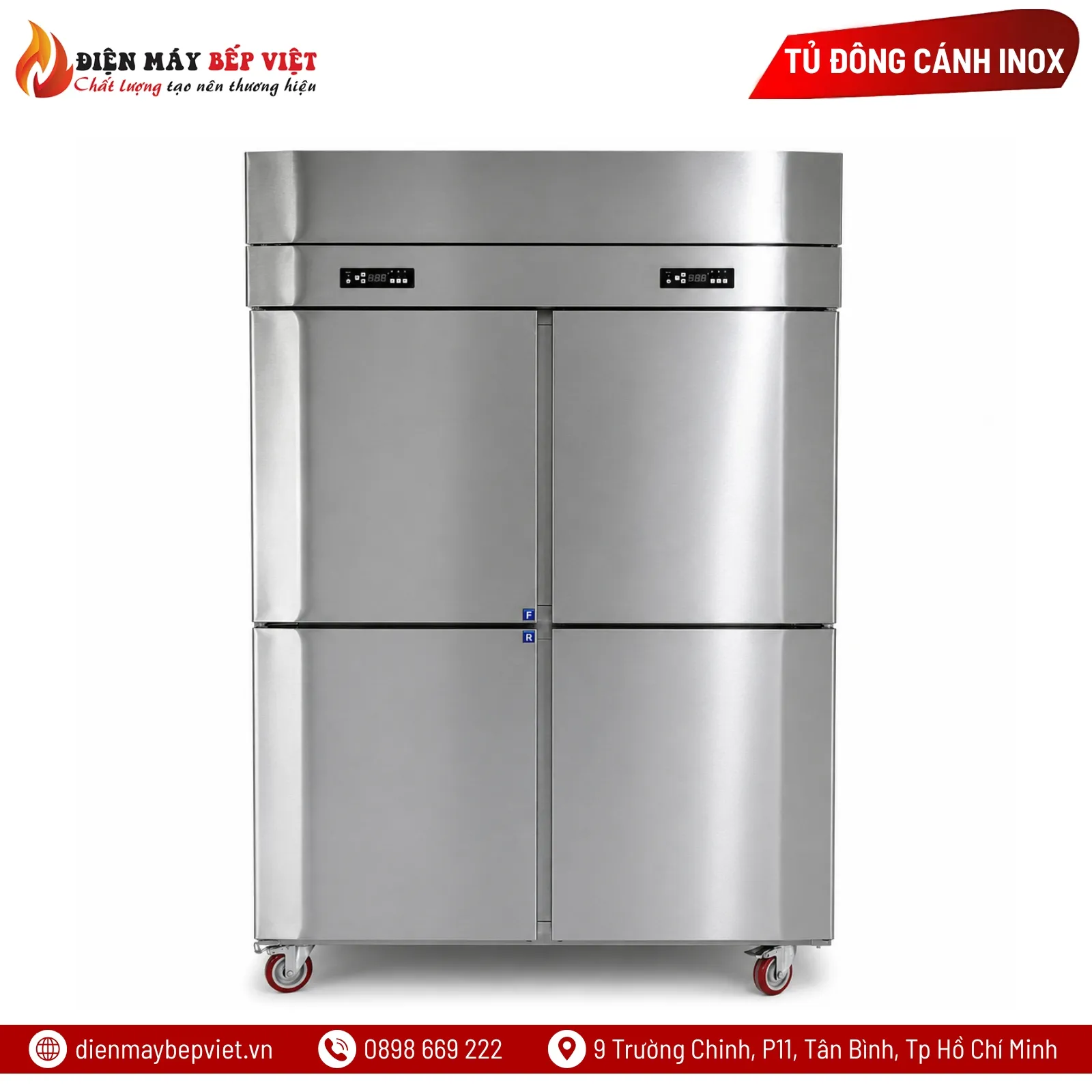 Tủ Đông ECO 2 Chế Độ 4 Cánh Lightcool LS-1200F-1068L