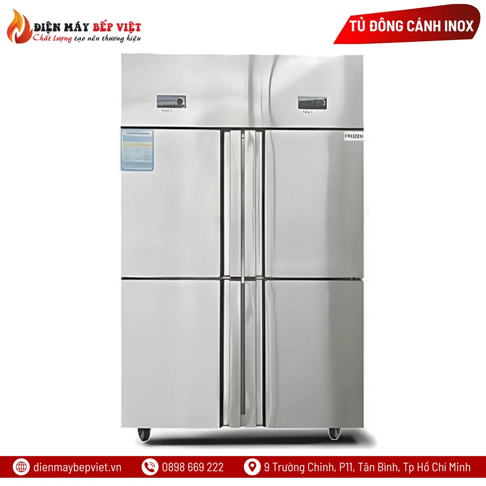 Tủ Đông Mát 4 Cánh 2 Chế Độ SLLDZ4-820L