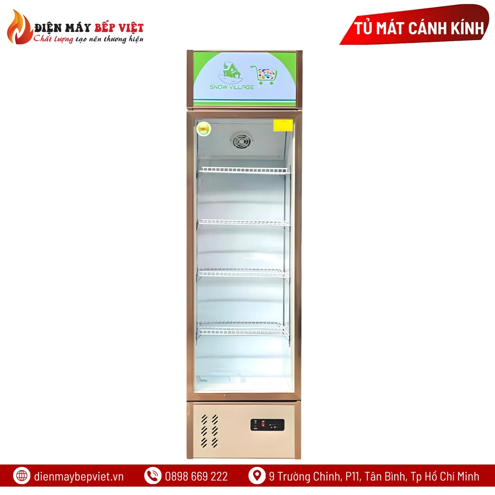 Tủ Mát 1 Cửa Kính LC-298H