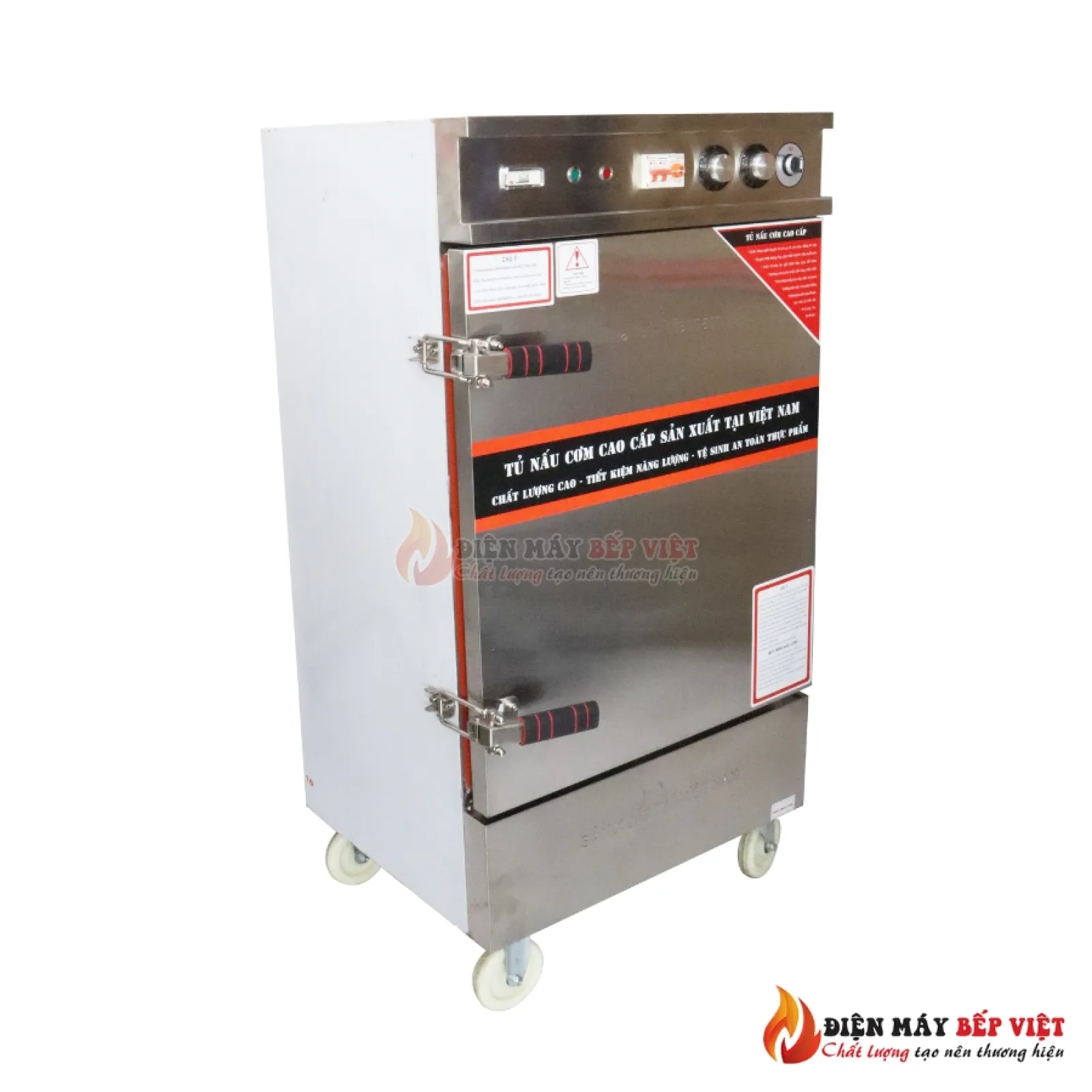 Tủ Nấu Cơm 12 Khay Gas - 40 kg