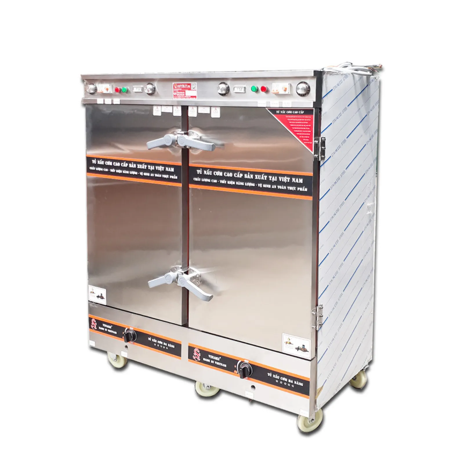 Tủ Nấu Cơm 24 Khay Ga - 85 kg