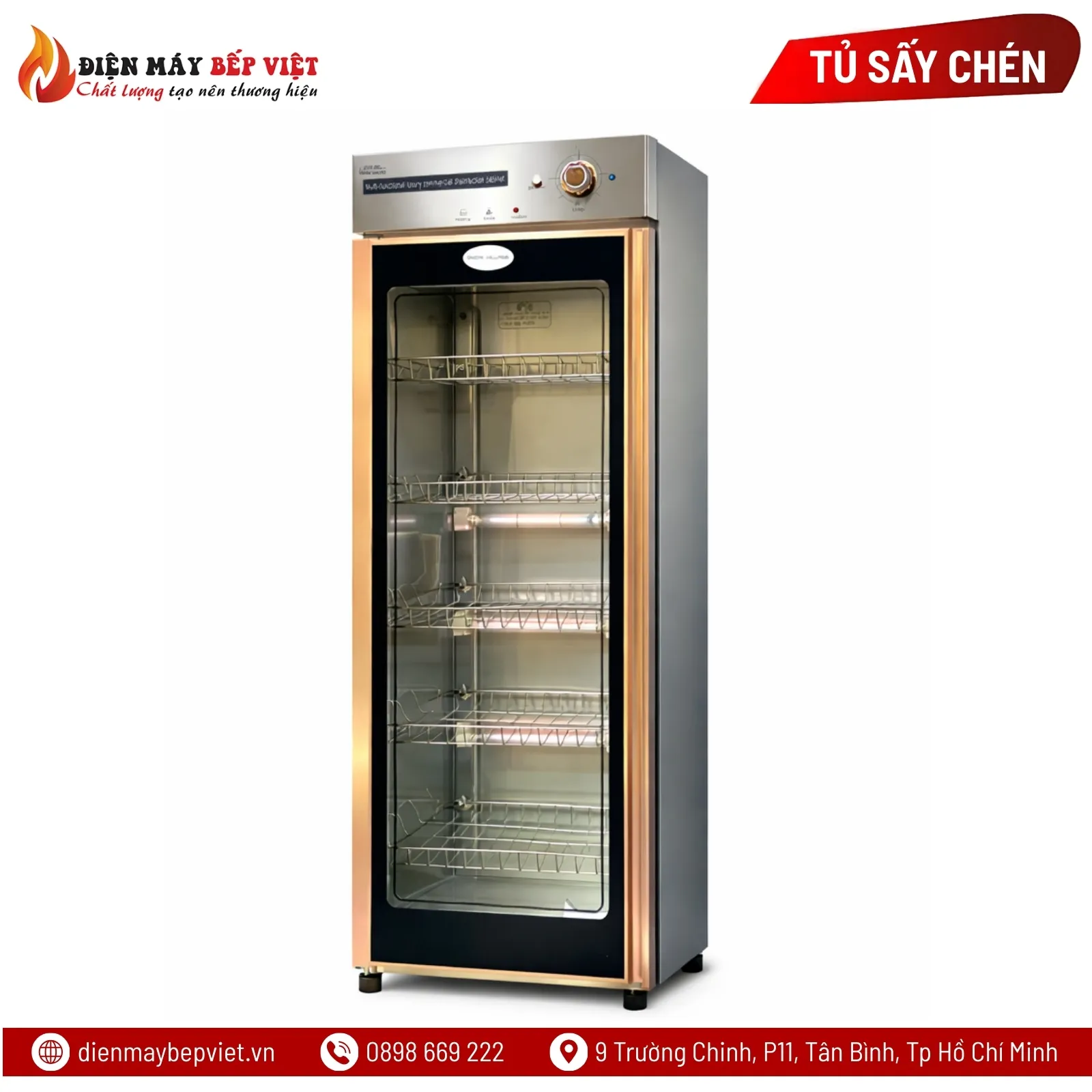 Tủ Sấy Chén Snow Village YTP-380A