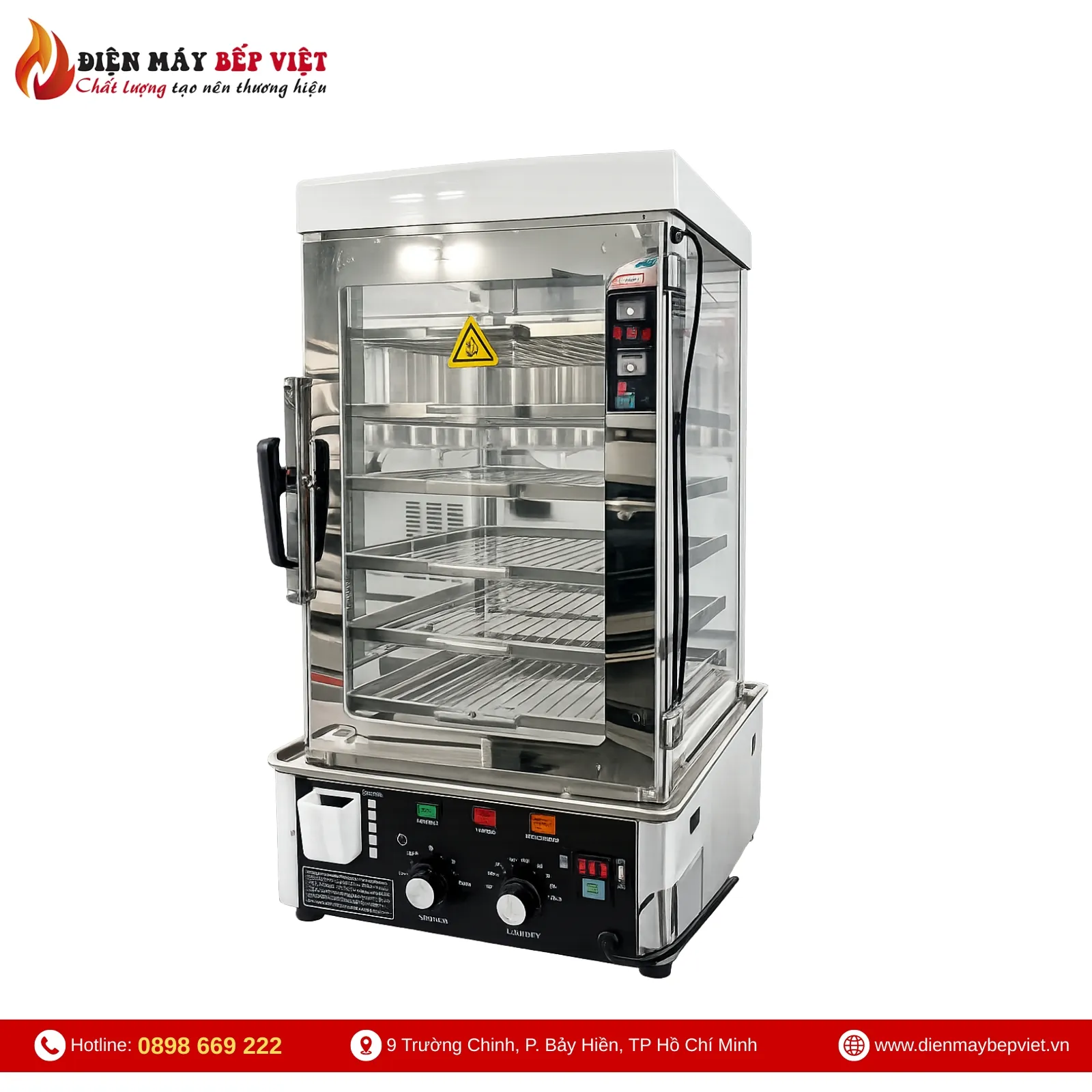 Tủ Trưng Bày Bánh Bao B500S-BV