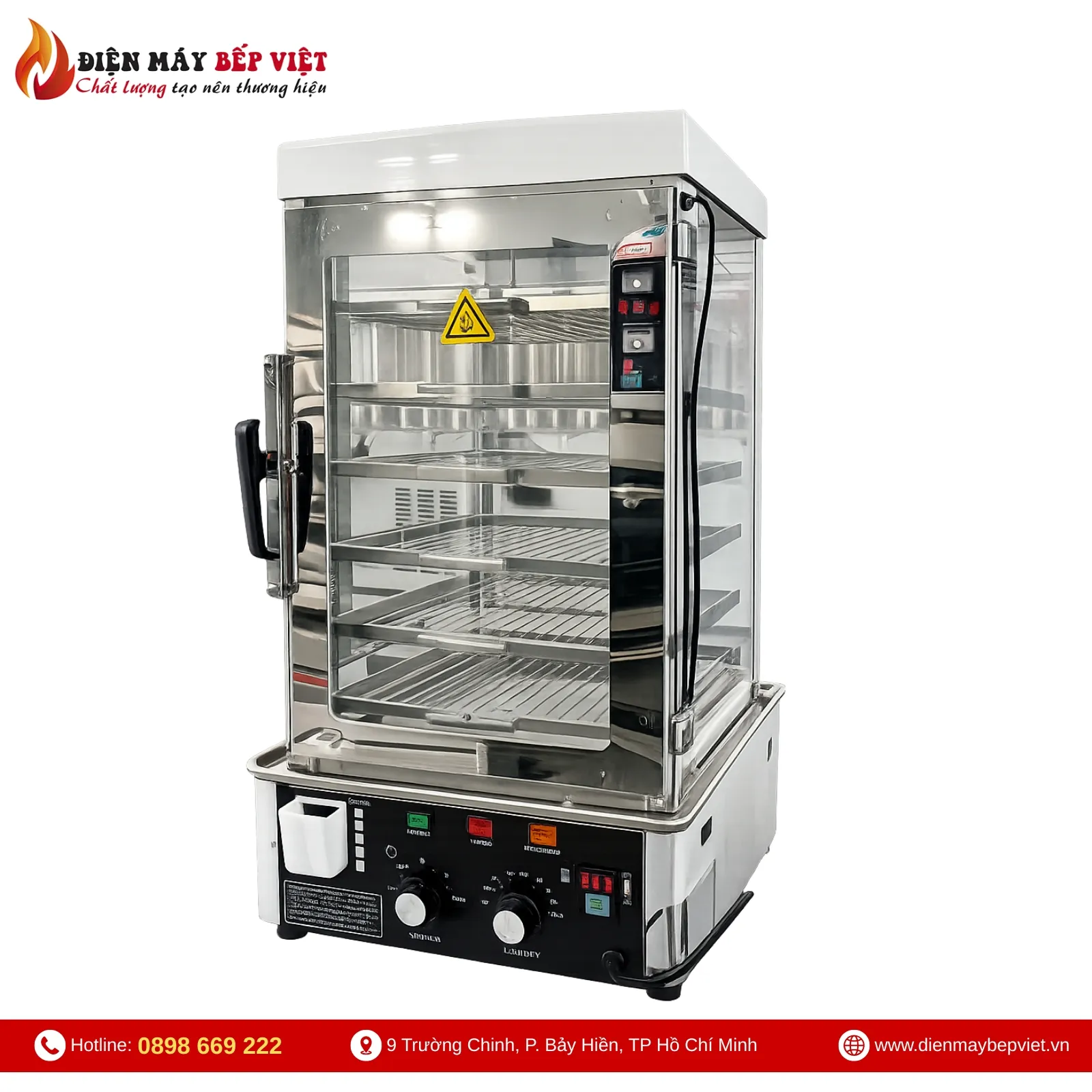 Tủ Trưng Bày Bánh Bao B600S-BV