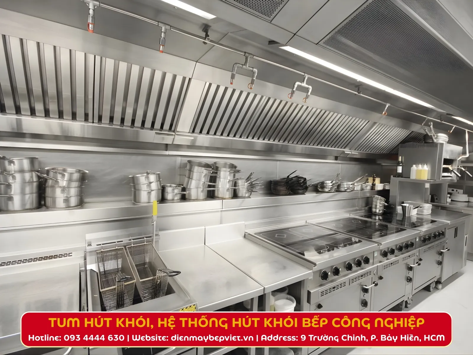Tum Hút Khói – Hệ Thống Hút Khói Bếp Công Nghiệp