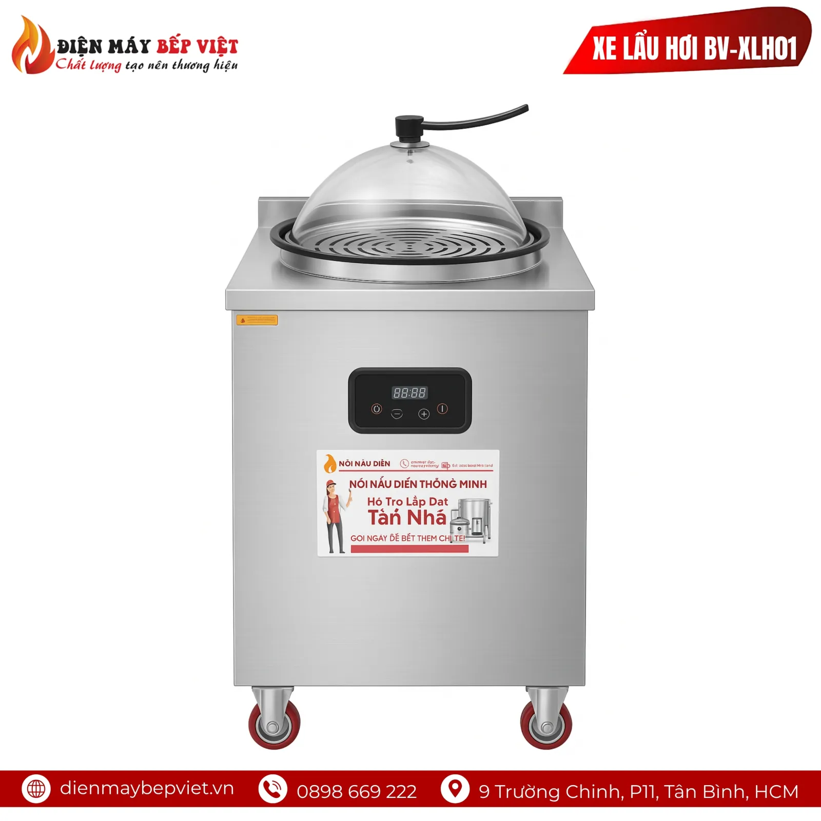 Xe Lẩu Hơi BV-XLH01