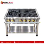 Bếp Gas Công Nghiệp 1 Họng Lớn 4 Họng Nhỏ