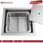 Bếp Lẩu 2 Ngăn 2000W