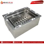 Bếp Nướng Than Vuông Inox