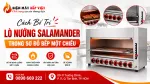 Cách Bố Trí Lò Nướng Salamander Trong Sơ Đồ Bếp Một Chiều