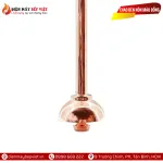 Chao Đèn Dạng Nón Màu Đồng