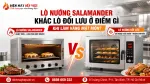 Lò Nướng Salamander Khác Lò Đối Lưu Ở Điềm Gì Trong Cách Tạo Nhiệt Và Làm Vàng Mặt