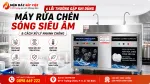 Lỗi Thường Gặp Khi Dùng Máy Rửa Chén Sóng Siêu Âm Trong Quán Ăn, Nhà Hàng