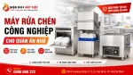 Máy Rửa Chén Công Nghiệp Cho Quán Ăn Nhỏ: Cách Chọn & Gợi Ý Máy Phù Hợp
