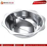 Nồi Lẩu Tròn 2 Ngăn