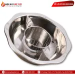 Nồi Lẩu Tròn 3 Ngăn