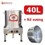 Nồi Nấu Phở 40L+ Rổ Xương