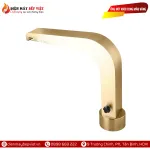 Ống Hút Khói Cong Màu Vàng