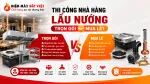 Thi Công Nhà Hàng Lẩu Nướng Trọn Gói Hay Mua Lẻ Tiết Kiệm Hơn?