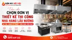 Tiêu Chí Chọn Đơn Vị Thiết Kế Thi Công Nhà Hàng Lẩu Nướng Uy Tín, Đúng Kỹ Thuật
