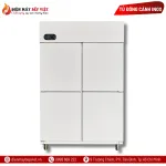 Tủ Đông 4 Cánh Inox Berjaya BS4DUF/Z