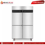 Tủ Đông Âm Sâu 4 Cánh Inox Lightcool LS-1200F-4WD