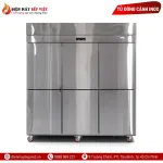 Tủ Đông ECO 6 Cánh Inox 1 Chế Độ Lightcool LS-1200F-1600L