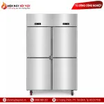 Tủ Đông Mát 2 Chế Độ Quạt Lạnh 4 Cánh Inox Lightcool LS-1200F-4C2