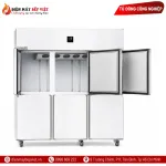 Tủ Đông Mát Inox 6 Cánh 1500L Quạt Lạnh Snow Village SLLDZ4-1300LD/1500L