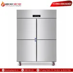 Tủ Đông Mát Quạt Lạnh 4 Cánh Inox Lightcool LS-1200F-4C1