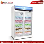 Tủ Đông Trưng Bày 2 Cánh Kính Kistem KIS-XS92F2Y