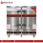 Tủ Nấu Cơm 24 Khay Gas