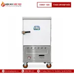 Tủ Nấu Cơm Gas 6 Khay Nhập Khẩu