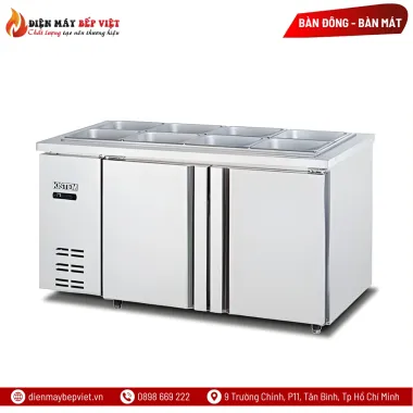 Bàn Salad Coil Kistem 1500mm KIS-XDB15R