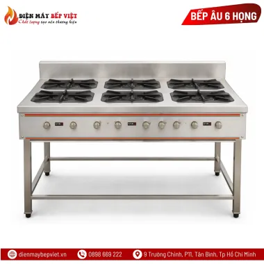 Bếp Âu 6 họng