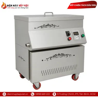 Bếp chiên tách dầu 100L Việt Nam