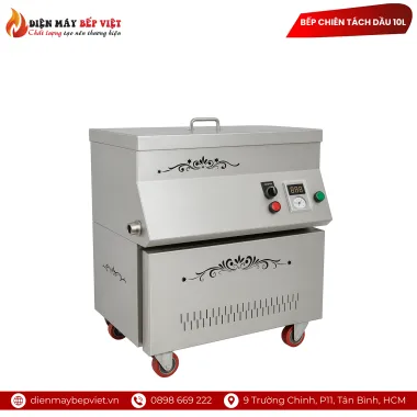 Bếp chiên tách dầu 10L