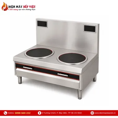 Bếp Hầm Đôi Điện Từ Mặt Tròn BV03