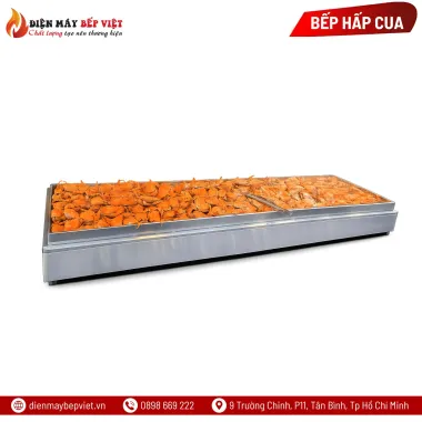 Bếp Hấp Cua Inox Cao Cấp BV 1000 Chính Hãng